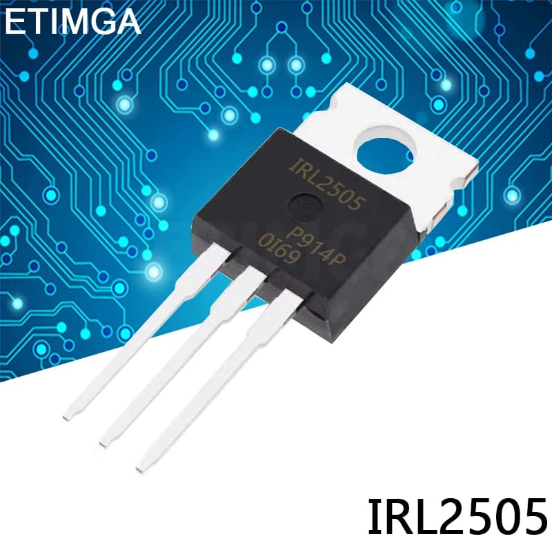 Transistors MOS FET, lot de 10 pièces, nouvelle collection, IRL2505PBF TO-220, IRL2505 TO220