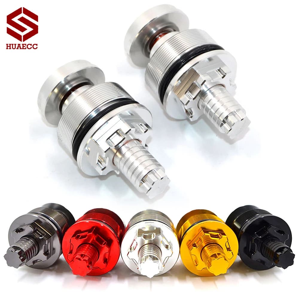 Bouchon de boulons de fourche de réglage de précharge de moto CNC, pour Kawasaki ER6F ER6N ER4F KLR 650 Ninja 400R 650R Z750 Z750R Z650 Vulcan S 650