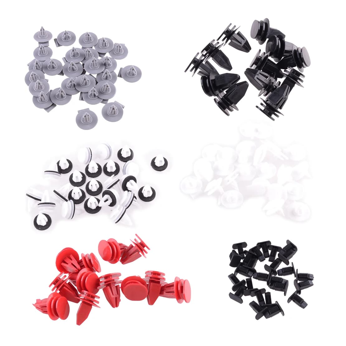 Clip de fixation de porte latérale de pare-choc, 123 pièces, garniture d'arc de roue adaptée à BMW Mini Cooper R50 R52 R56 R53, accessoires de voiture