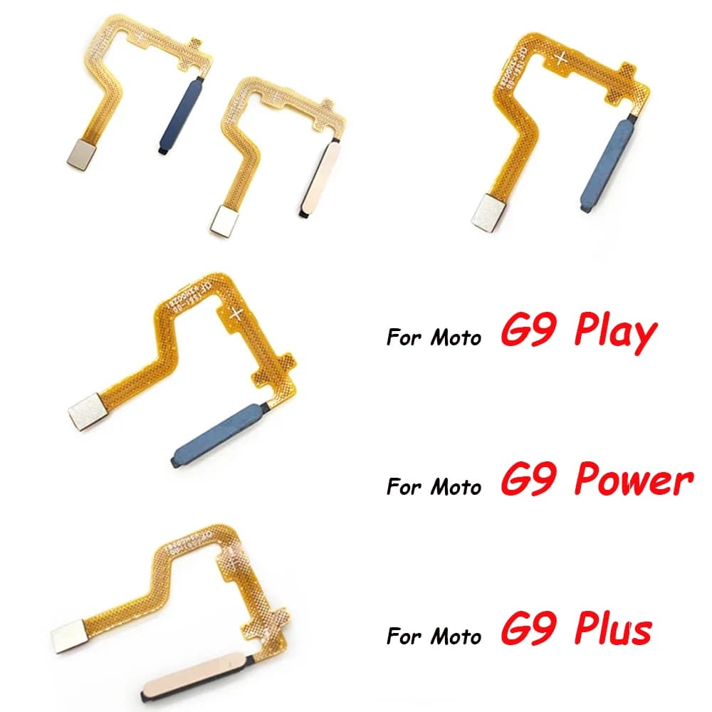 Câble flexible pour capteur d'empreintes digitales Touch ID, bouton d'alimentation latéral, pour Moto G9 Plus G9 Power G9 Play