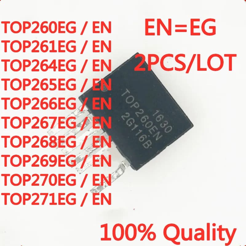 2 pièces TOP260EN /EG TOP261EN TOP264EN TOP265EN TOP266EN TOP267EN TOP268EN TOP269EN TOP270EN TOP271E ESIP-7 gestion de l'alimentation