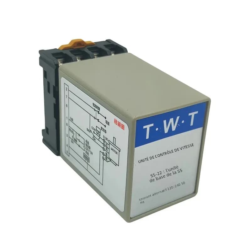 SS-22 AC 220 V/240 V 50 Hz 0-100 tr/min commutateur de contrôle de vitesse du moteur + potentiomètre 20 K Ohm