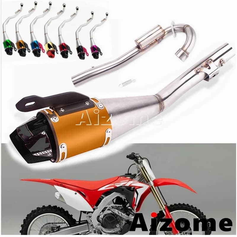 Kit complet de tuyau de silencieux de système d'accès de moto pour Hoda CRF230F CRF-230F 2008-2020 CRF 230 F D343 Bike MX Motocross accessoires