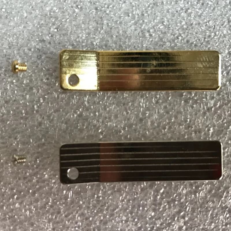 Couvercle supérieur, vis à clic, plaque d'écho et jeu de vis, feuille de planche de réglage pour S.T Dupont Ligne 2/Gatsby, réparation de briquet, pièces intérieures