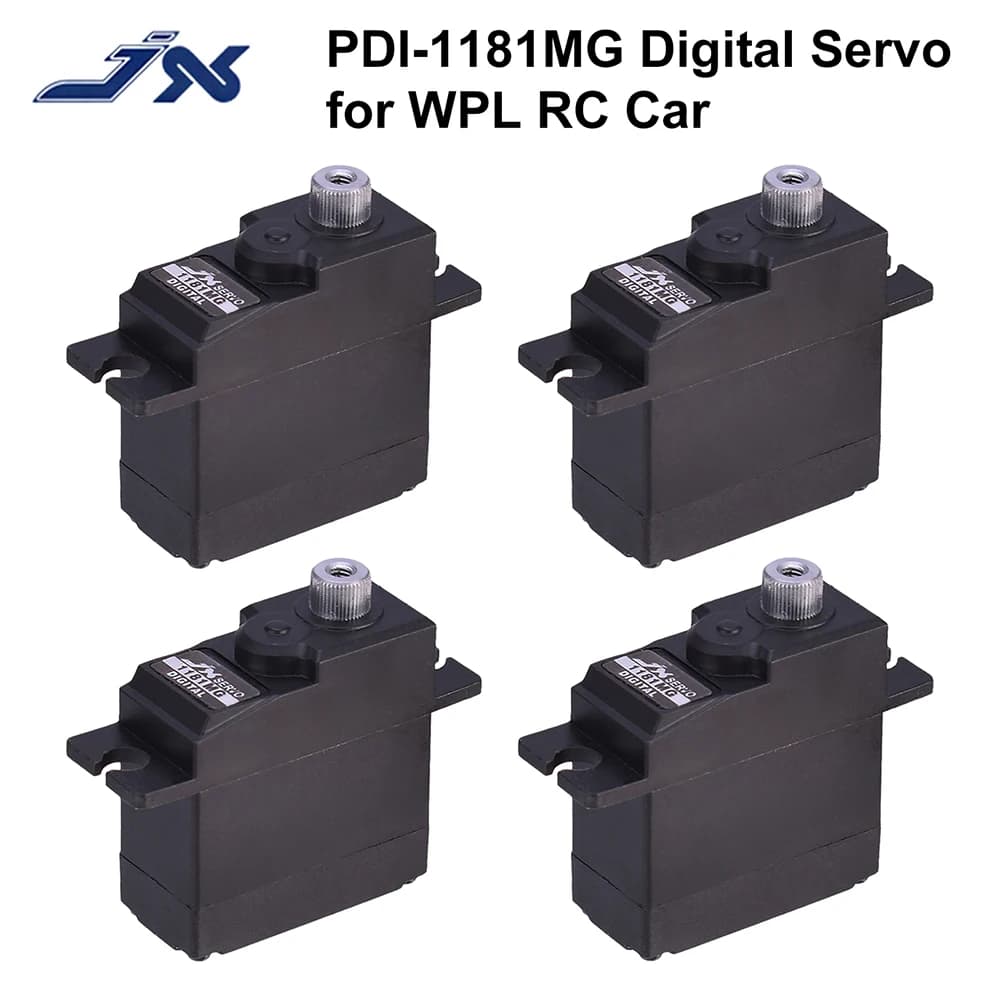 Haute qualité JX Servo PDI-1181MG 18g 3.5KG métal Gear numérique Core Servo pour WPL RC voiture avion WLtoys 144001