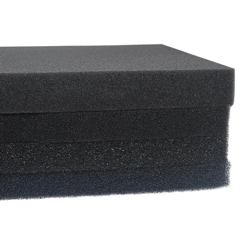 Filtre d'aquarium éponge biochimique coton noir Aquarium étang Bio mousse médias pompe à eau filtre tampon écumoire Aquarium accessoires