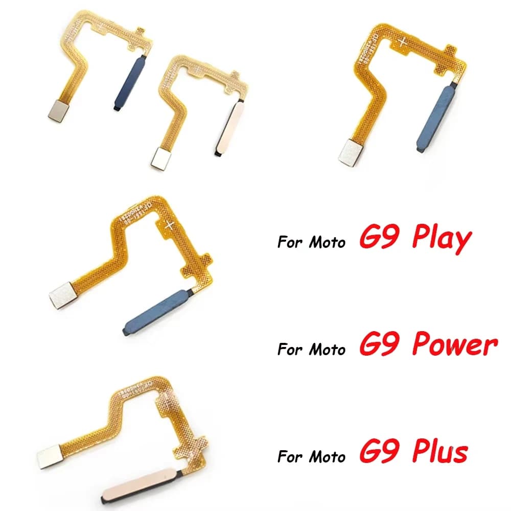 Câble flexible pour capteur d'empreintes digitales Touch ID, bouton d'alimentation latéral, pour Moto G9 Plus G9 Power G9 Play