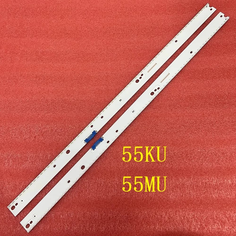 Rétroéclairage LED (2) pour Samsung, UE55MU6405 UN55MU6400 UN55MU6400G UN55MU6500 UE55MU6650 UE55MU6645 UE55KU6500 UE55KU6400 UN55KU6400