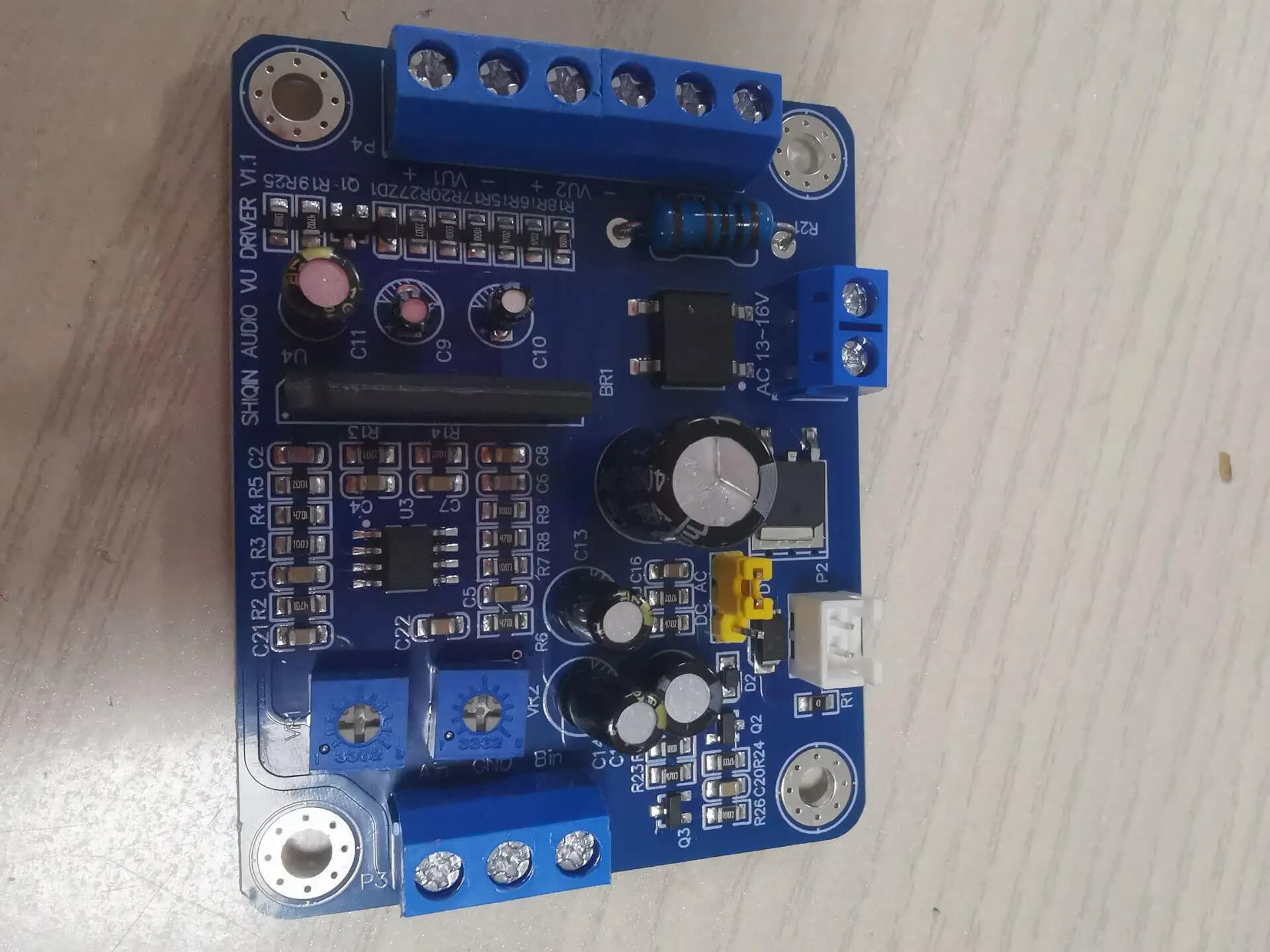 Amplificateur de puissance/préamplificateur/écouteur avec compression dynamique, carte d'entraînement de tête VU, puce de pilote professionnel BA6138