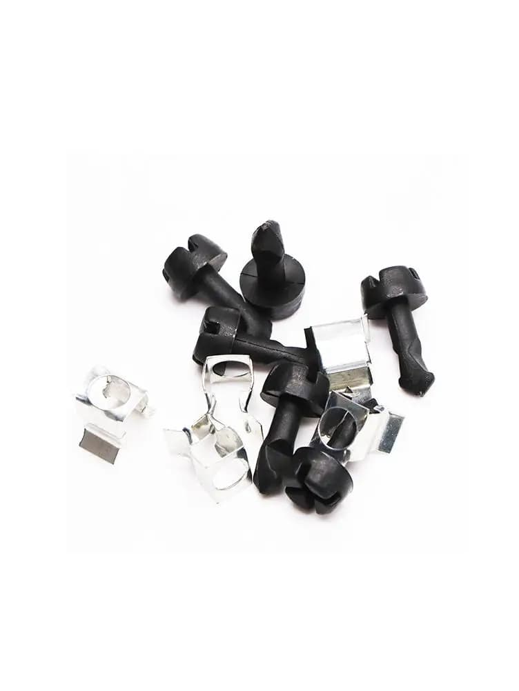 Plaque de protection supérieure pour moteur de voiture, 10 pièces, couvercle à vis, attache à Clip adapté pour VW Passat B5