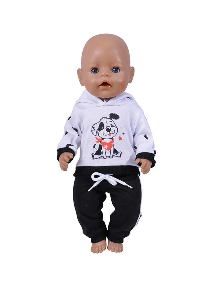 Vêtements de poupée pour bébé garçon, 43Cm, 17 pouces, manteau, jouets de Sport, cadeaux pour enfants et filles