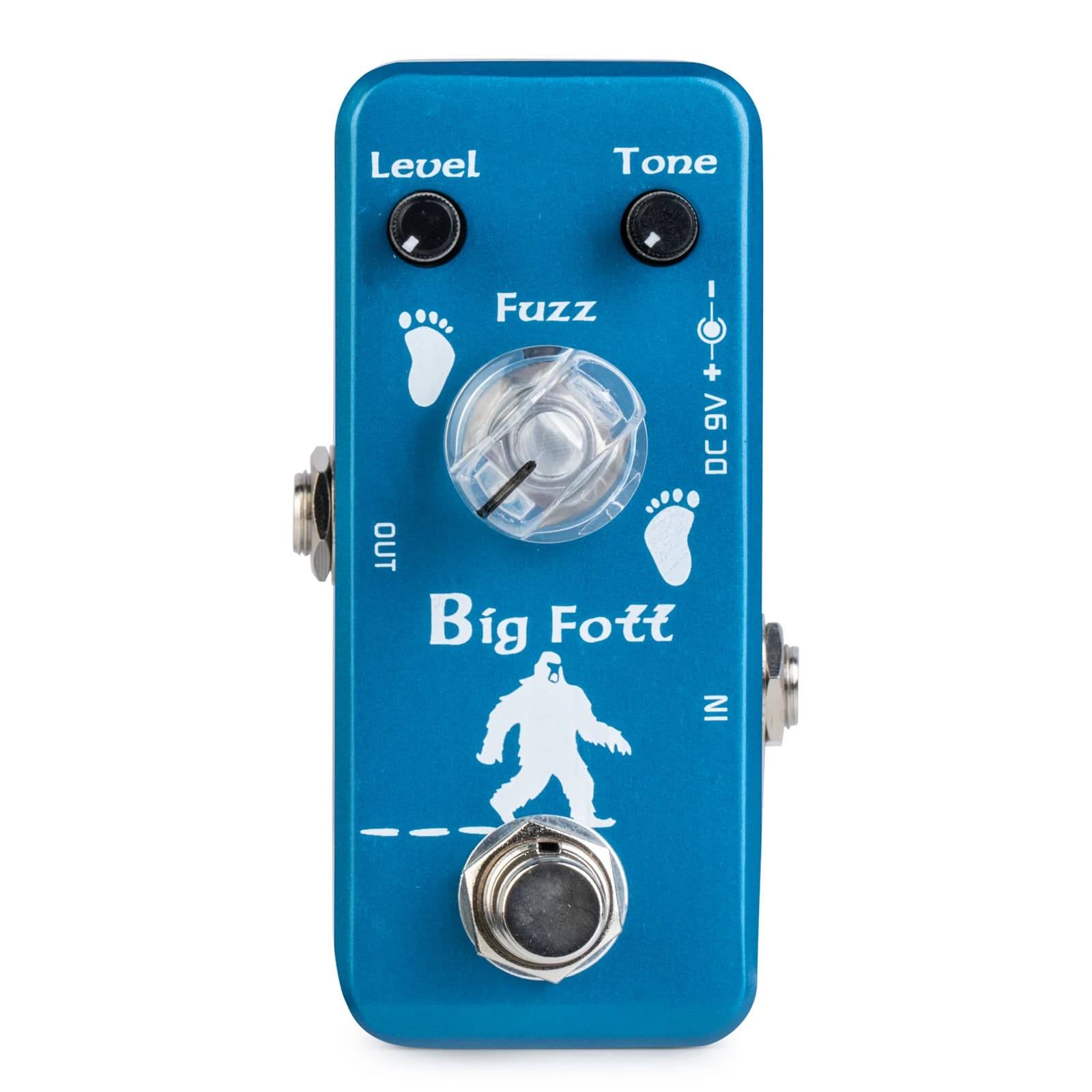 Movall MP-303 Big Fott Fuzz JEEffprotected Pedal Classic Fuzz Mini Pedal True Bypass Electric JEParts & Accessrespiration