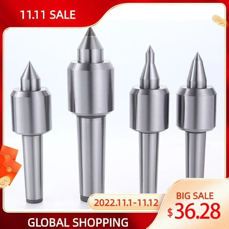 Centre en direct de haute précision pour tour, centre mis en œuvre revolver, vitesse de limitation 0.005, MT2, MT3, MT4, 2000