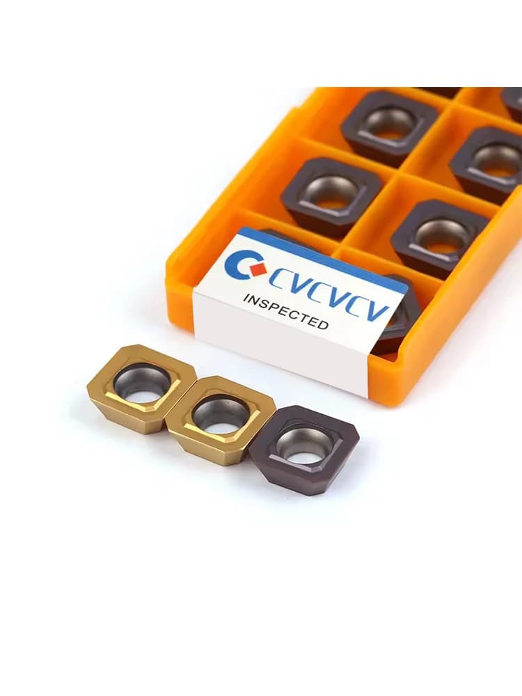 SEKT1204 GD6020 Fraises à fraiser carrées à commande numérique Inserts pour le traitement de l'acier et de l'acier inoxydable Outils de fraises à fraiser