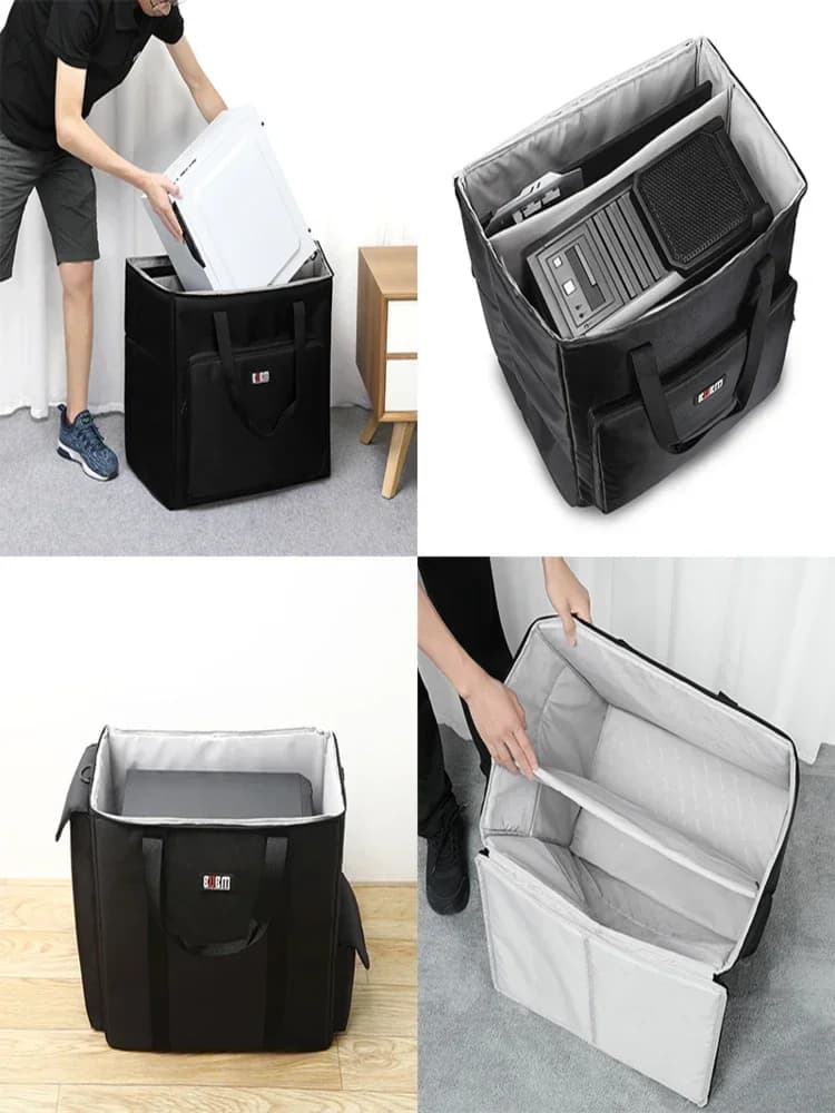 Étui de transport pour ordinateur de jeu de bureau, étui de transport pour PC, stockage de voyage, sac de transport pour ordinateur, processeur principal, étui et moniteur