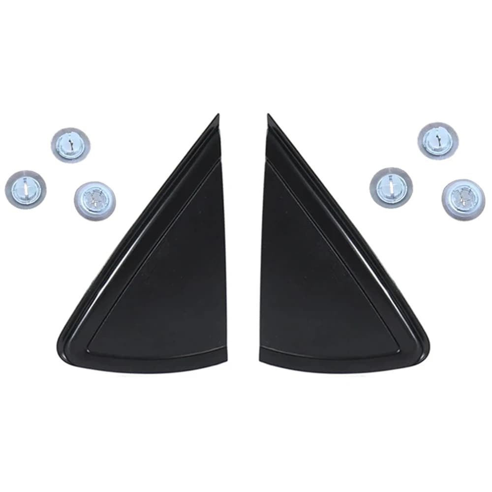 Rétroviseur latéral de porte d'aile de voiture x1/x2, revêtement d'habillage triangulaire, panneau d'angle pour VW Polo 5 MK5 6R 2011 – 2018 6R 0853273 Un 6R 0853274 A