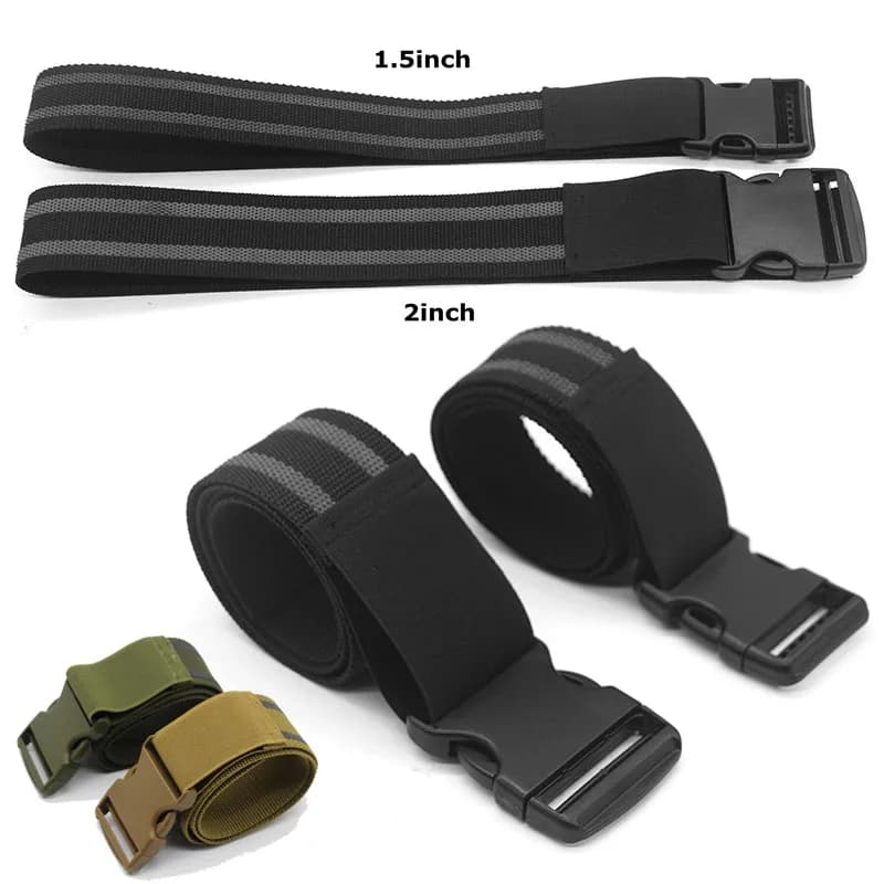 Sangle de cuisse élastique multi-usage tactique pour holster universel QLS 19 22 GL 17 M9, accessoires de chasse