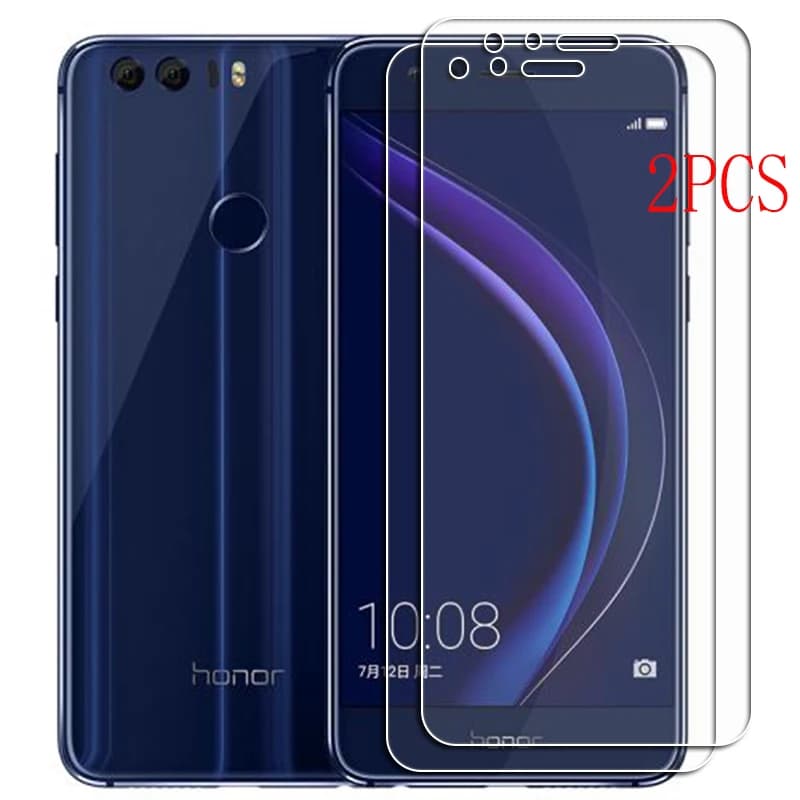 2 pièces pour HUAWEI Honor 8 Pro haute HD verre trempé protection sur Honor8 8Pro DUK-AL20, DUK-TL30, DUK-L09 Film de protection d'écran