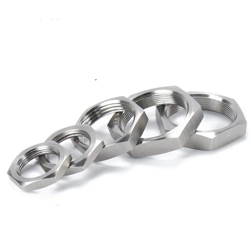Raccord de tuyau à écrou hexagonal en acier inoxydable 1/8, BSP femelle, 1/4 ", 1/2", 3/4 ", 1/4", 1 ", 1-1/2", 1-304 ", 2"
