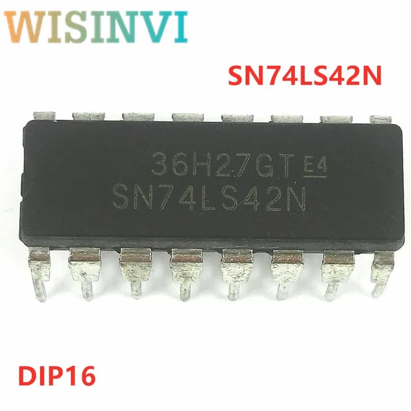 Lot de 10 pièces, modèles SN74LS42N HD74LS42P 74LS42 DIP16 & SN74LS45N HD74LS45P 74LS45 DIP16 & SN74LS47N HD74LS47P 74LS47 DIP16