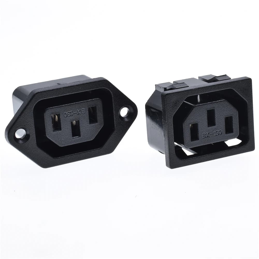 IEC320-C13 600 prise et prise industrielles connecteur de linéaire électrique prise murale d'armoire électrique 10Asnap dans le type iseats 320 puissance