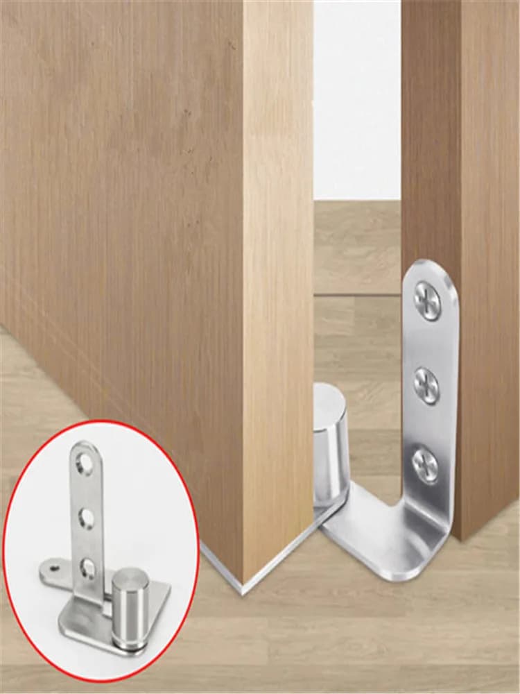 Charnières de porte pivotantes en acier inoxydable, loquets de portes, loquet réglable, haut et bas, meubles, page cachée, rapDuty