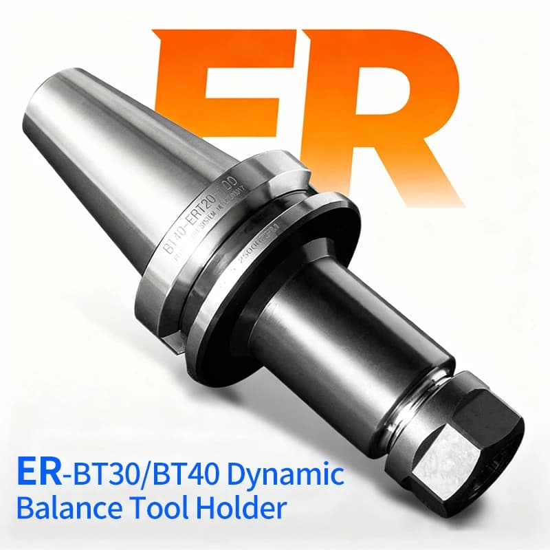 Porte-outil d'équilibre dynamique BT30 BT40 ER 0.003, porte-outil de fraisage de haute précision, Center d'usinage CNC ER16 ER20 ER25 ER32 pince