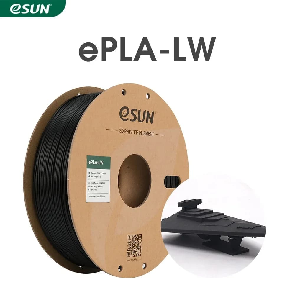 ESUN-Filament pour imprimante 3D, matériel en mousse, avion, poids léger, 1.75mm, 1kg, feclbs Aircraft Printing
