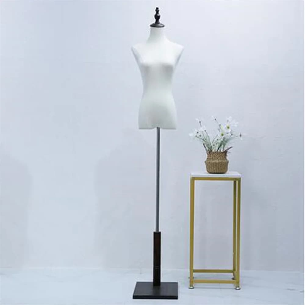 Mannequin de haute qualité sans bras, tête complète, support corps féminin, robe de mariée, couture, bricolage femmes flexibles, support réglable D398