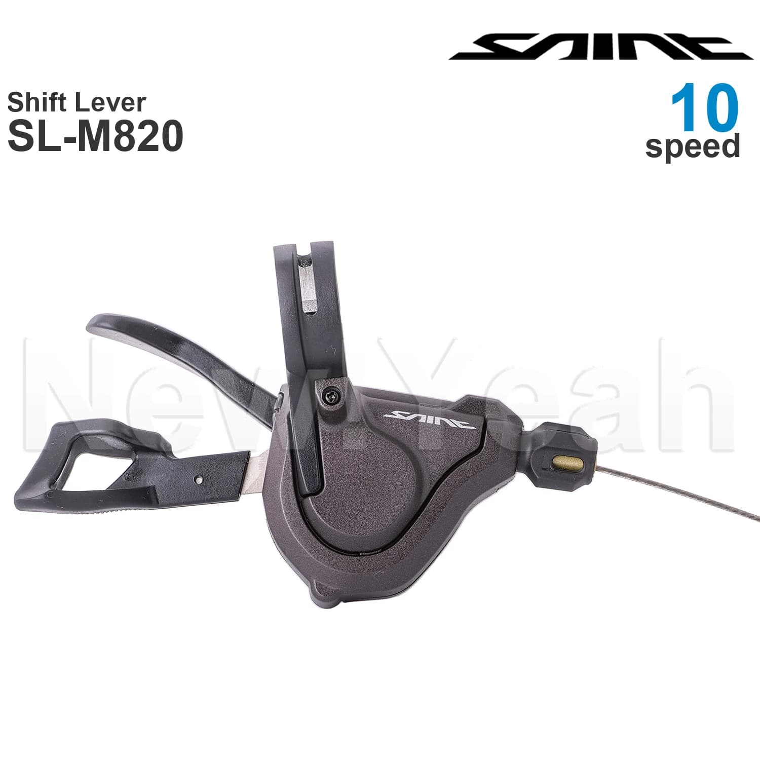 SHIMANO SAINT M820 Manette de vitesses 10 vitesses SL-M820 RAPIDFIRE Plus - Levier de vitesses - Bande de serrage - Pièces d'origine 10 vitesses