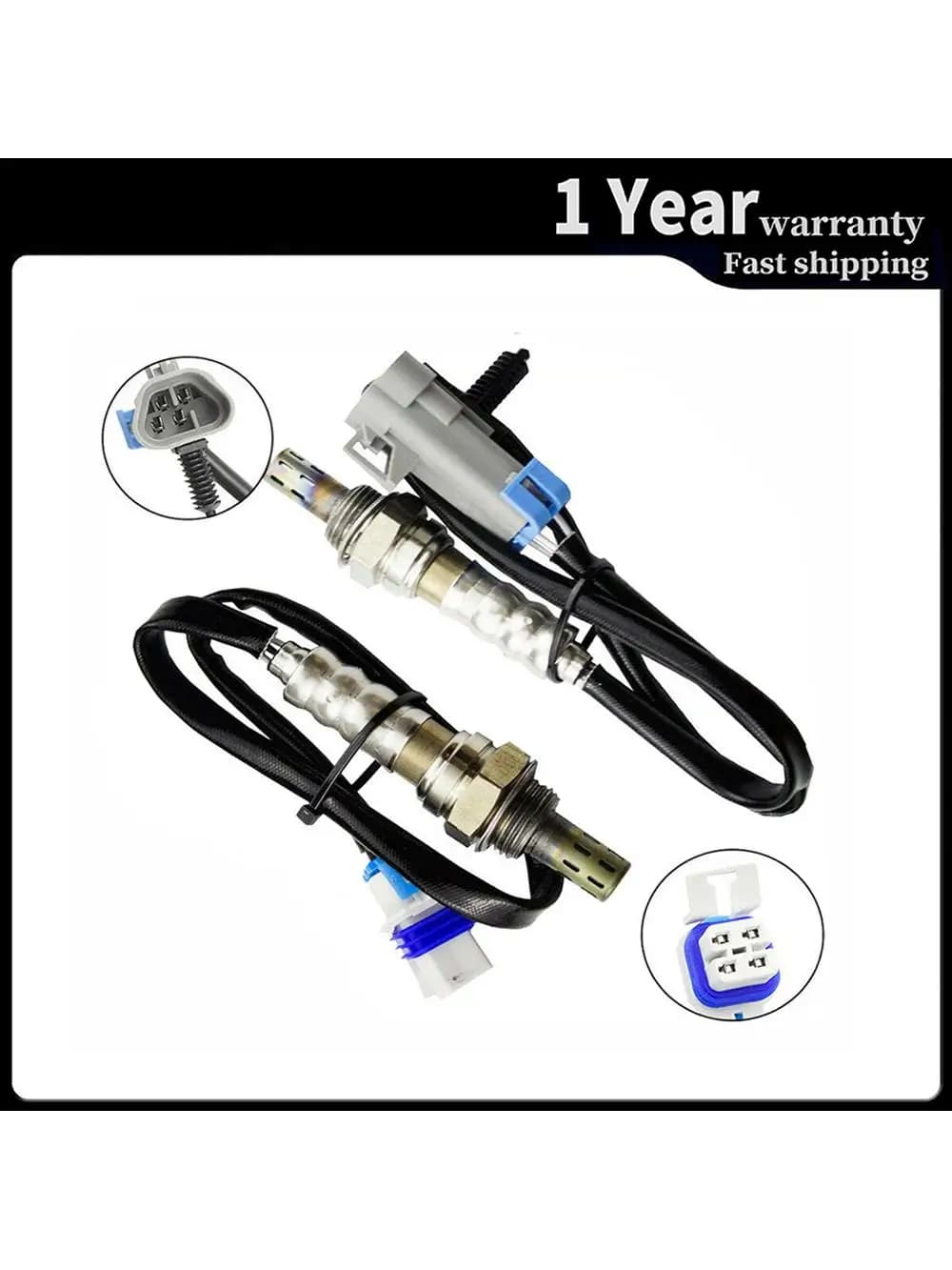 Capteur d'oxygène O2 Lambda, 2 pièces, 4 fils, en amont et en amont, pour 2006 Hummer H3 3.5L, accessoires de voiture