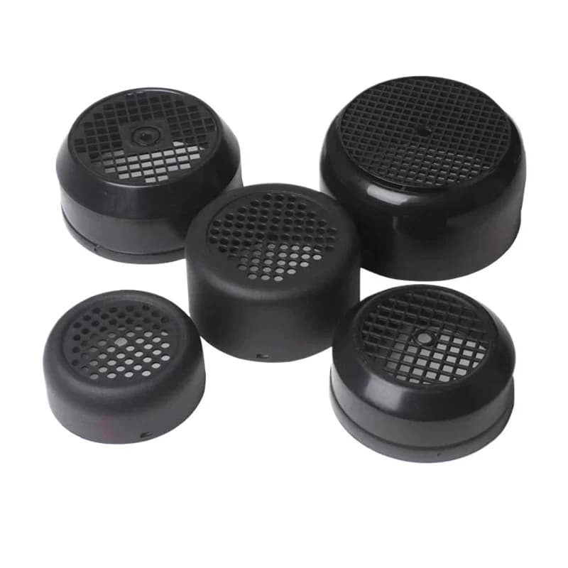 1 pièce Capuchon en plastique pour batteries de cartes électroniques, petits appareils électroménagers, moteurs de ventilateur, couvercles de filtre pour moteurs de ventilateur électriques anti-vent