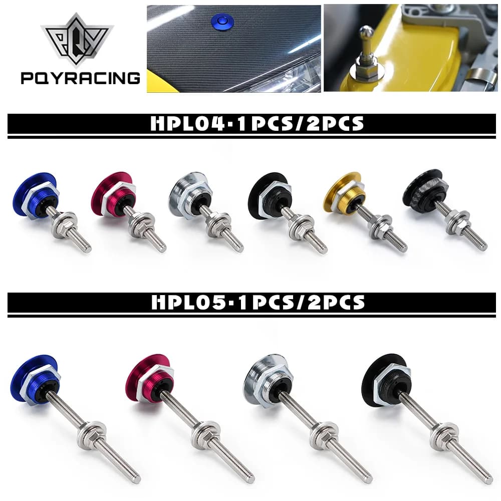Kit de broches de capot pour BMW | Broches de capot, boutons de pression universels pour BMW ect voiture, goupilles rapides 1.25"
