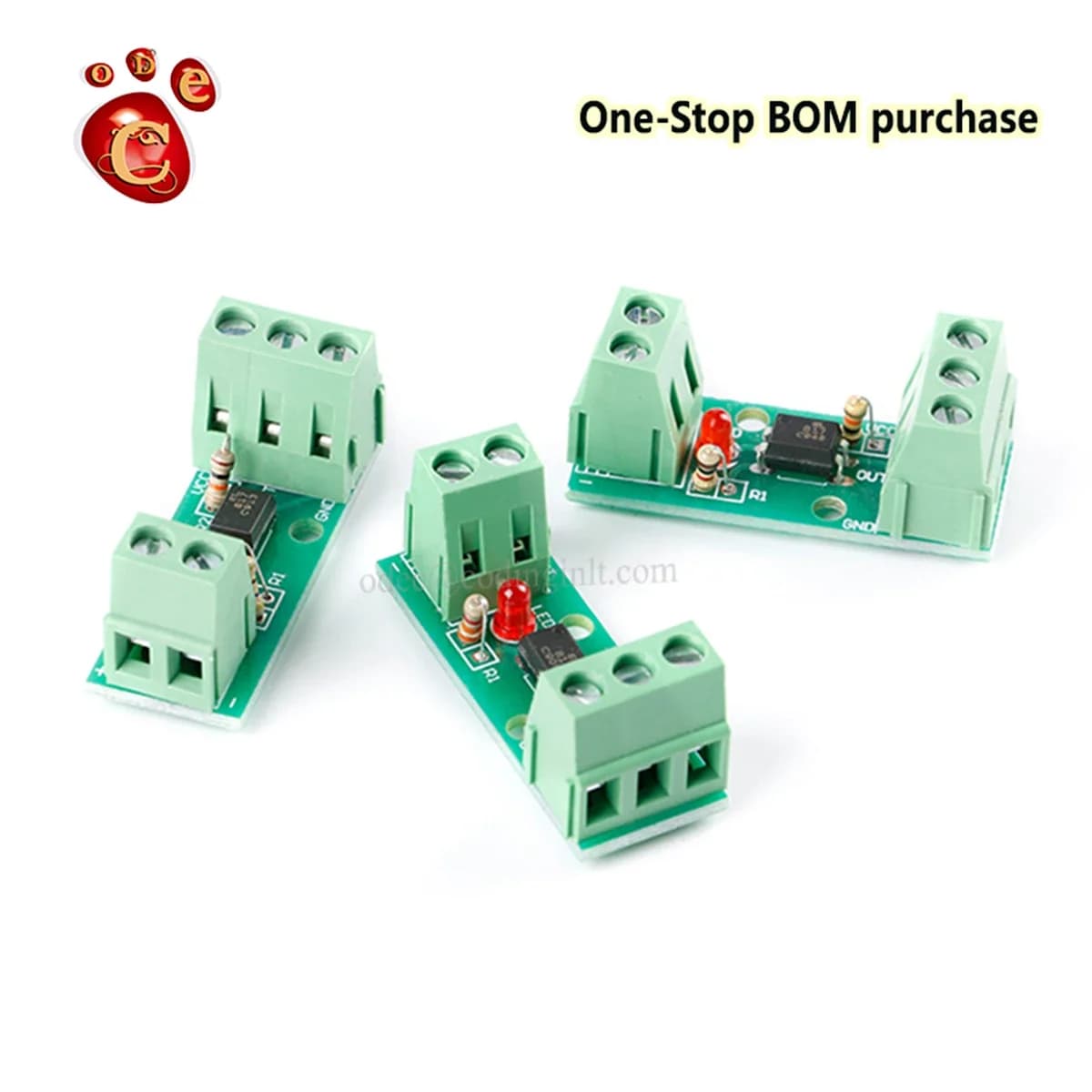 Technologie d'isolation d'optocouremplaçant PC817 EL817, 1 canal, 3V-5V 12V 24V, isolateur photoélectrique, support de rail, carte de moteur d'entraînement PLC