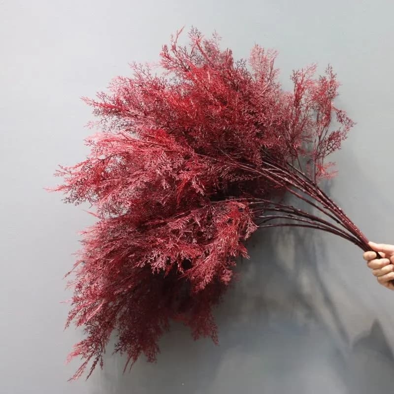 105cm fourchette artificielle brouillard pin brouillard artificiel fleur Rime herbe fleur de mariage matériel mariage aménagement paysager fleur