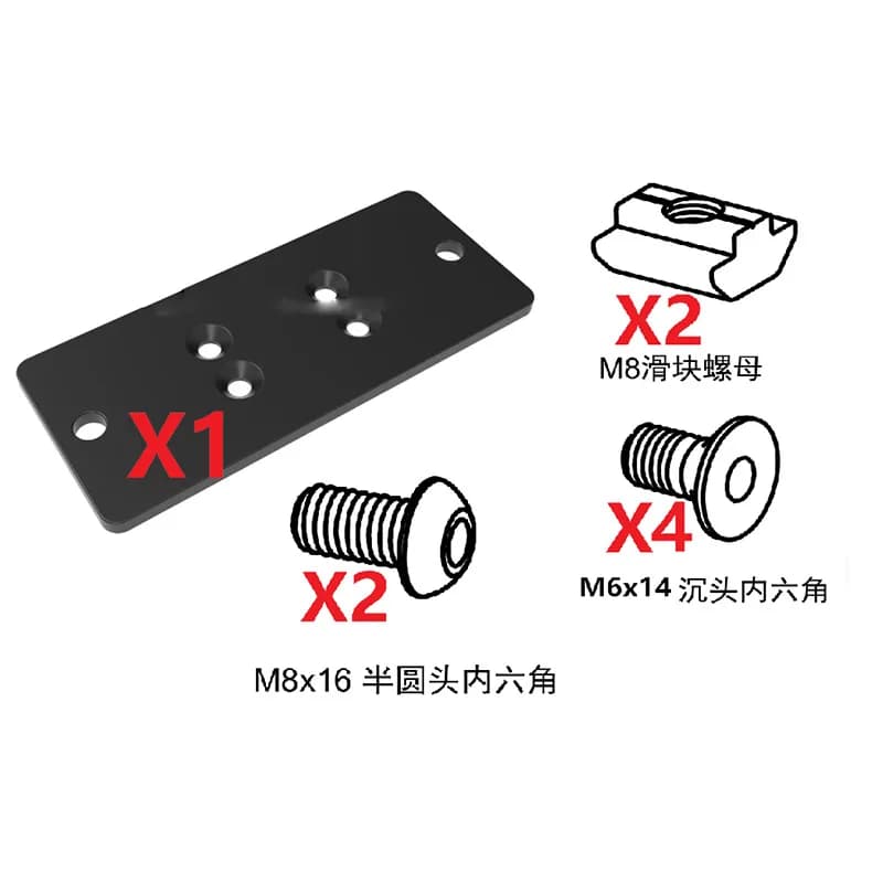 Support de montage pour Thrustmaster TH8A, manette de vitesse, plaque de montage, pièces et accessoires