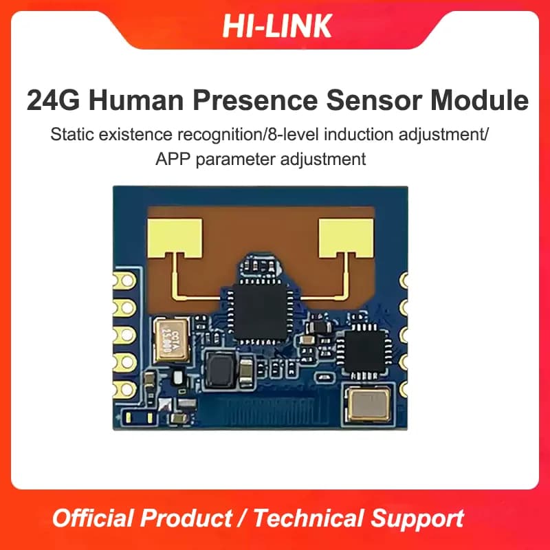 HLK-LD2401 LD2402 HLK-LD2410B LD2412 HLK-LD2450 LD2410C LD2420 Module Radar de détection de présence humaine capteur de mouvement à ondes millimétriques