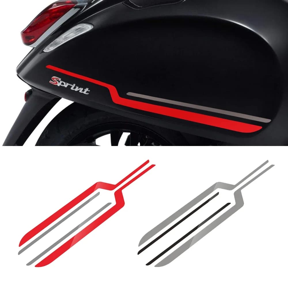 Kit de décalcomanies de moto, étui graphique pour Vespa spring 150 125 50 2013-2020 / Sprint 150 125 50 2013-2020