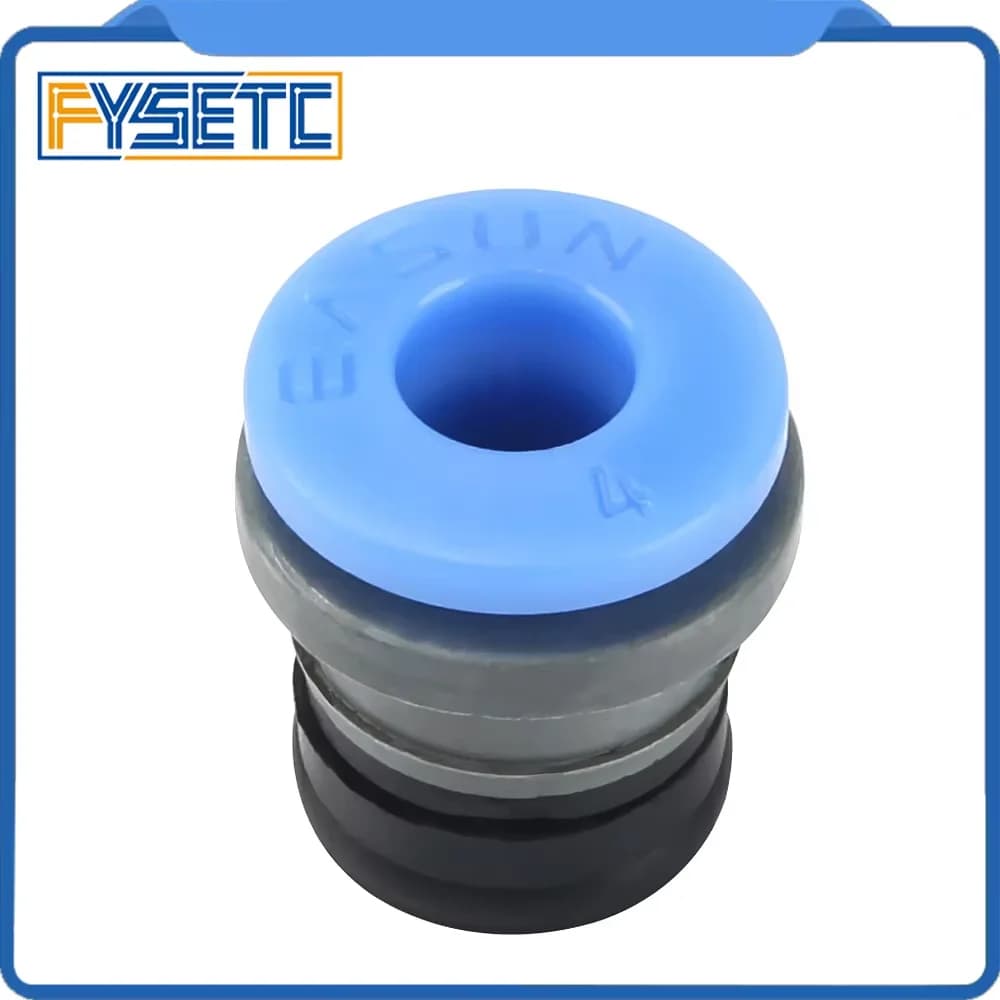 FYSETC Bowden ECAS04 pièces d'imprimante 3D extrudeur Clips de pince intégrés pour extrudeuse Tube intégré Tube Ptfe bleu