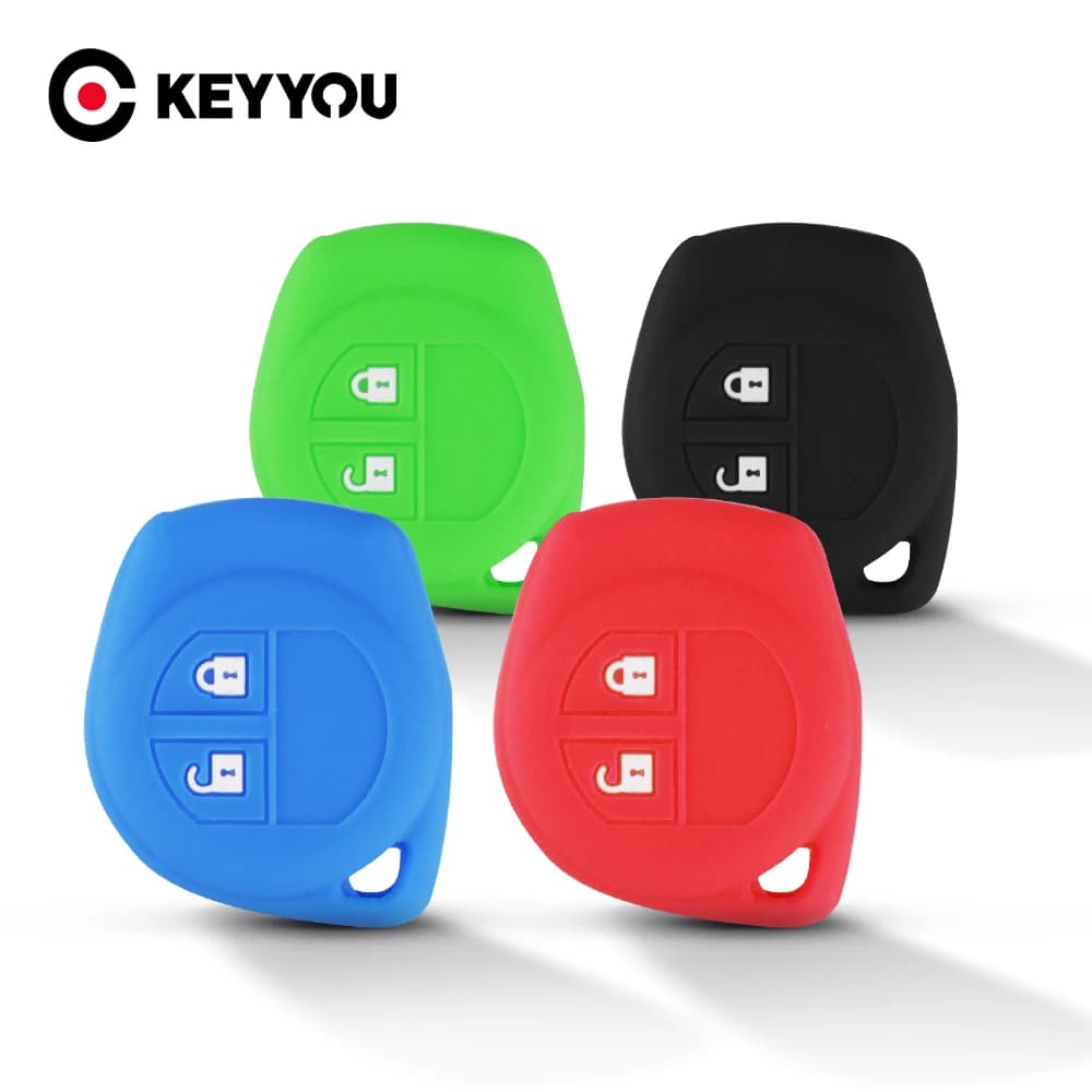 EllYYOU-Juste de clé de voiture en silicone pour SUZUKI Grand veana, capuchon de fenêtre, SX4 Swift Vitara, porte-clés, alarme