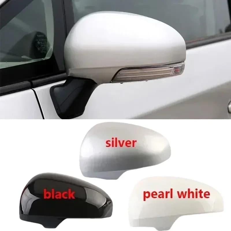 Couvercle de rétroviseur latéral extérieur, coque de porte d'aile, boîtier pour Toyota Prius Plus, 2011-2020, 2009-2012