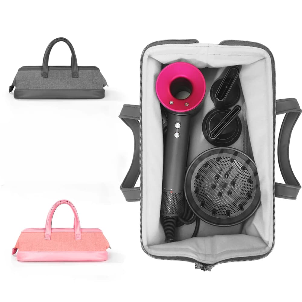 Sac de rangement pour sèche-cheveux Dyson, organisateur portable anti-poussière, sac de voyage pour sèche-cheveux Dyson