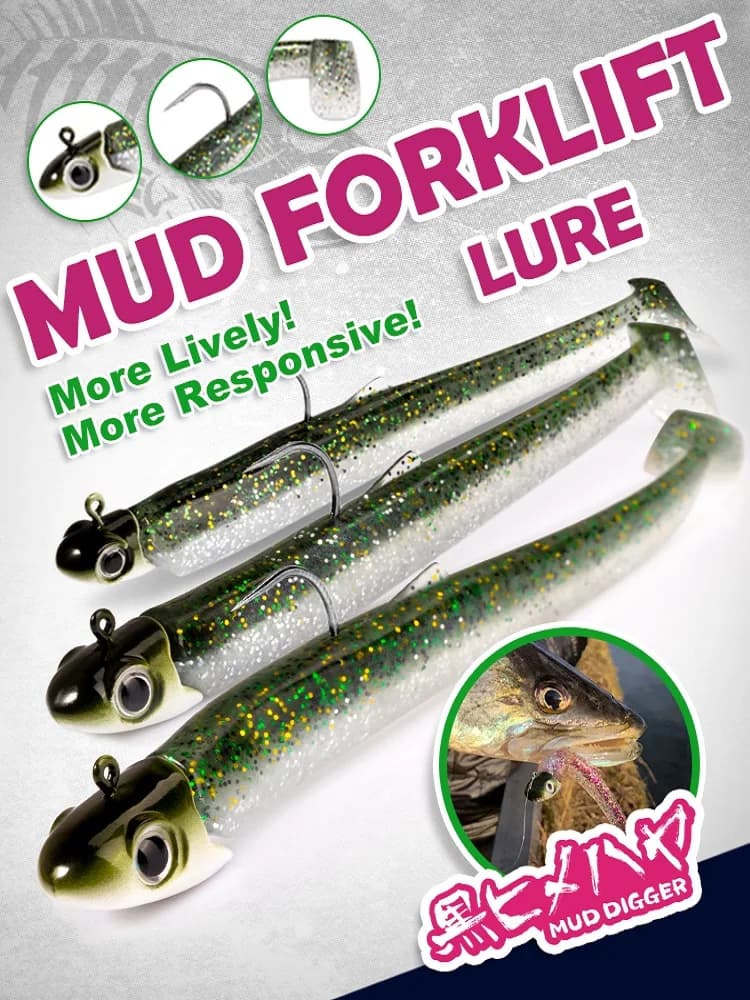 Leurre souple Hunthouse Jig Head 10g/15.3g/20.7g, Swimbaits coulants 100mm/102mm/105mm pour Black-bass, Brochet, Leurre marin en silicone