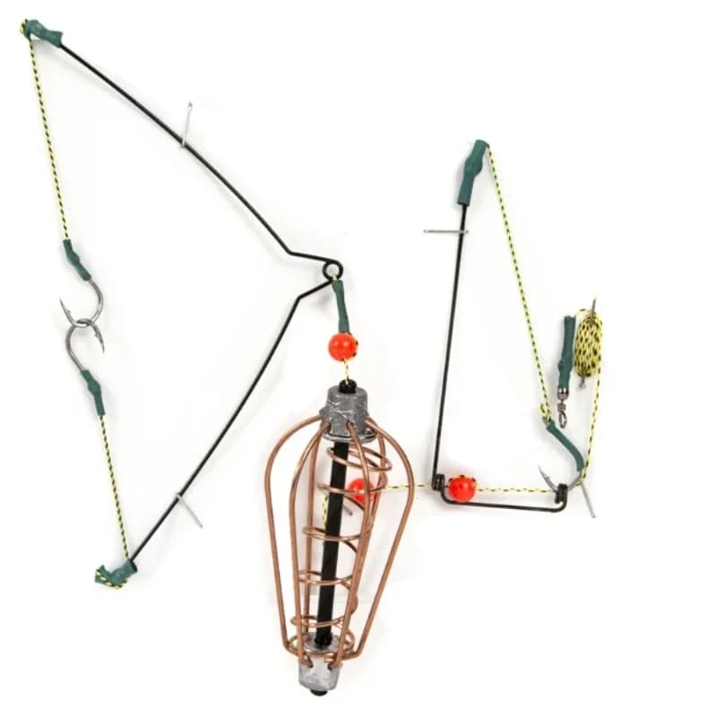 Mir d'appâts de pêche avec accessoires de printemps, mangeoire à leurre, lanceur de carpe, outil de pêche, 15g, 20g, 25g, 30g