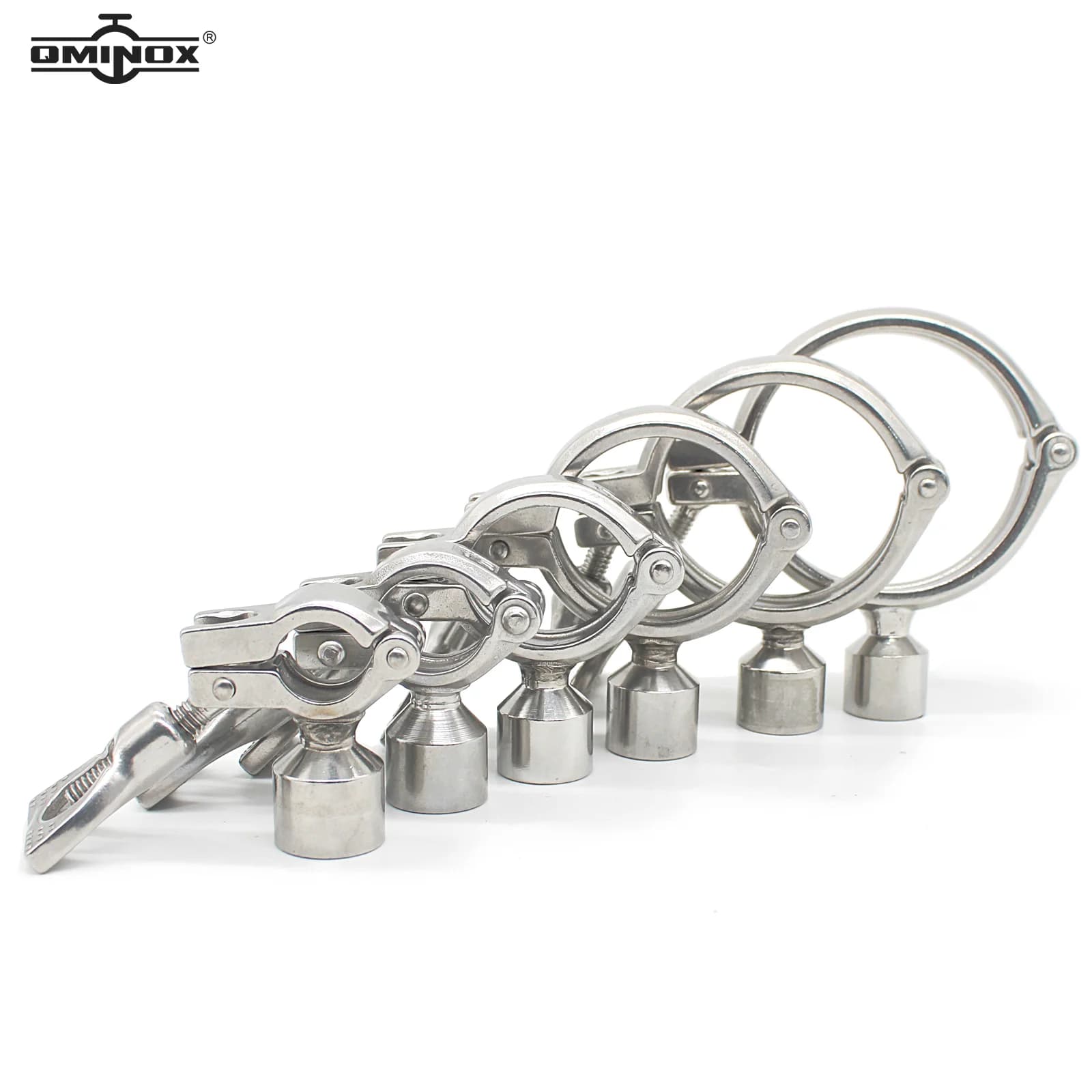 Colliers de serrage en acier inoxydable SS304, support de tube robuste, colliers de serrage de tuyau en moulage, 600 G1, 2 ", 1/2"-4 ", haute qualité