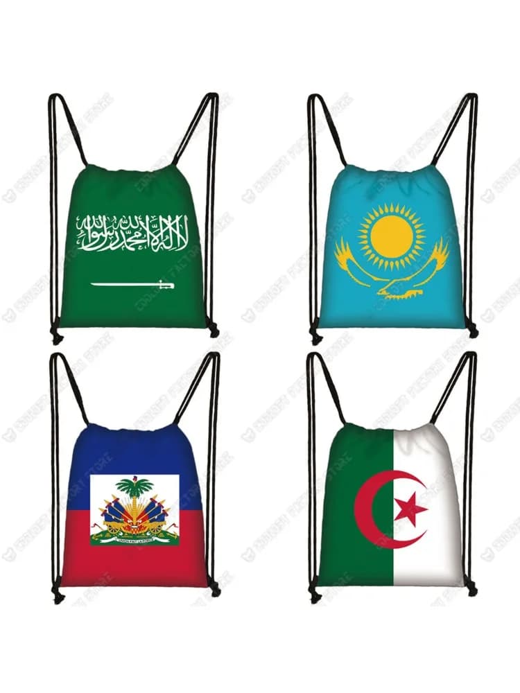 Sac à dos de voyage décontracté pour hommes et femmes, sacs de rangement, sac à bandoulière de proximité, sac à dos, détection, Kazakhstan, Algérie arabe, Arabie saoudite