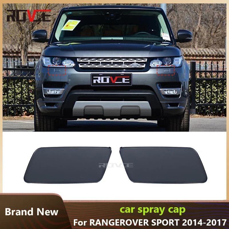 Buse de lumière de sauna de pare-chocs avant de voiture, couvercle de pulvérisation d'eau, adapté pour Land Rover Range Rover dehors L494 2014-2017