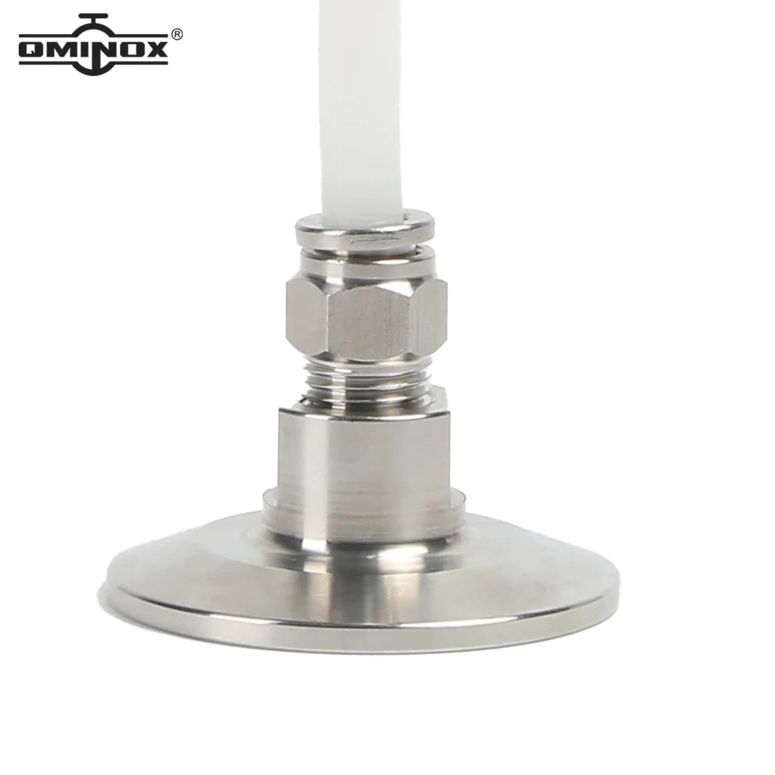 Connecteur de Tube pneumatique SS304 SS316L, Tri pince TC25.2MM-77.5MM, raccords de tuyau d'air PC 4MM-16MM, pince en acier inoxydable, Push In rapide