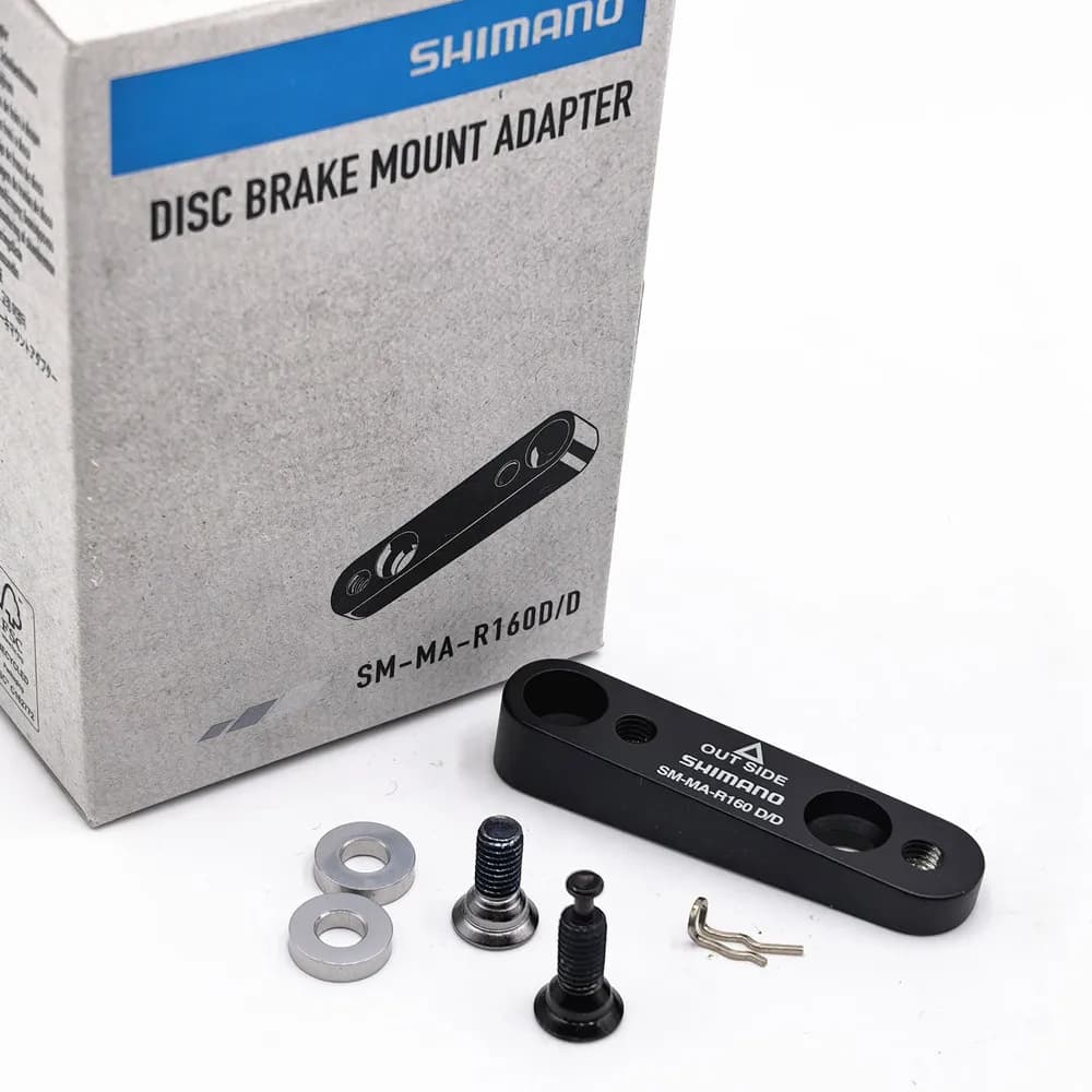 Shimano – freins à disque arrière à montage plat, pour vélo de route, SM-MA-R160 D/D, adaptateur 160mm