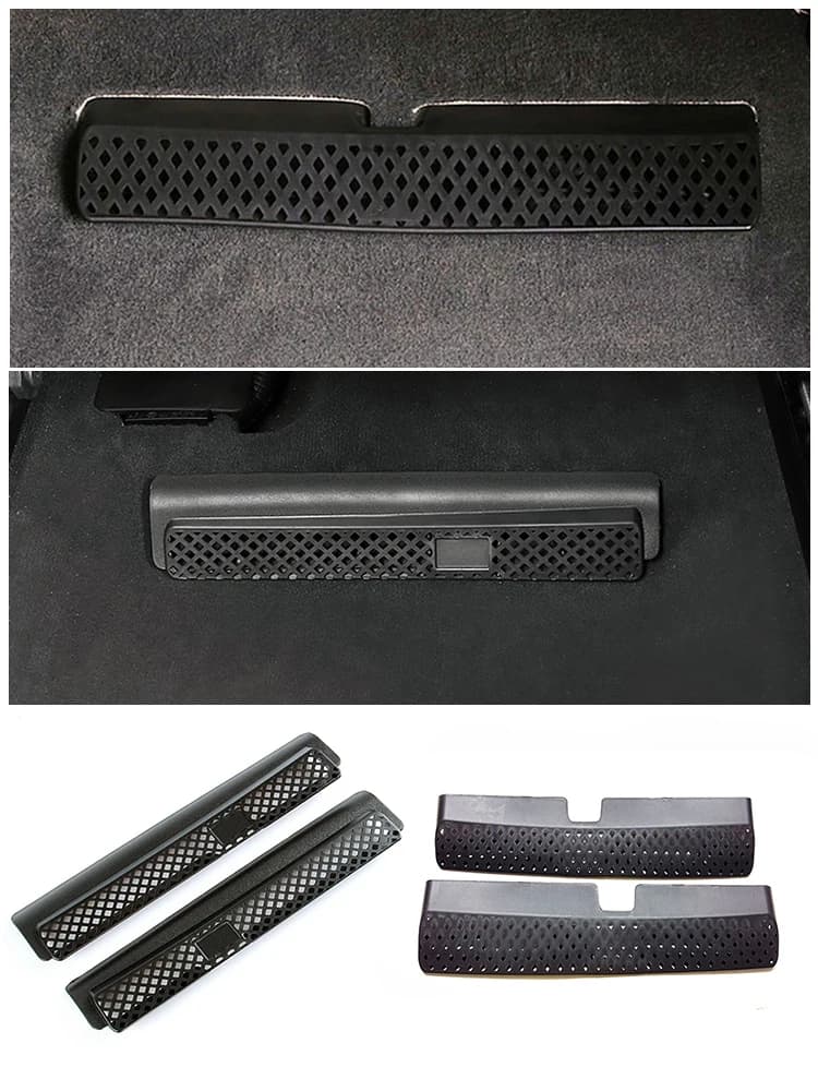 Couvercle de Sortie de Calandre pour Audi A5, 8T, F5, 2007-2021, Sous Siège, Sol Arrière, AC, Chauffage, Climatiseur, Conduit